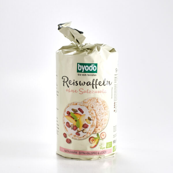 Riisivahvel soolata 100g Byodo
